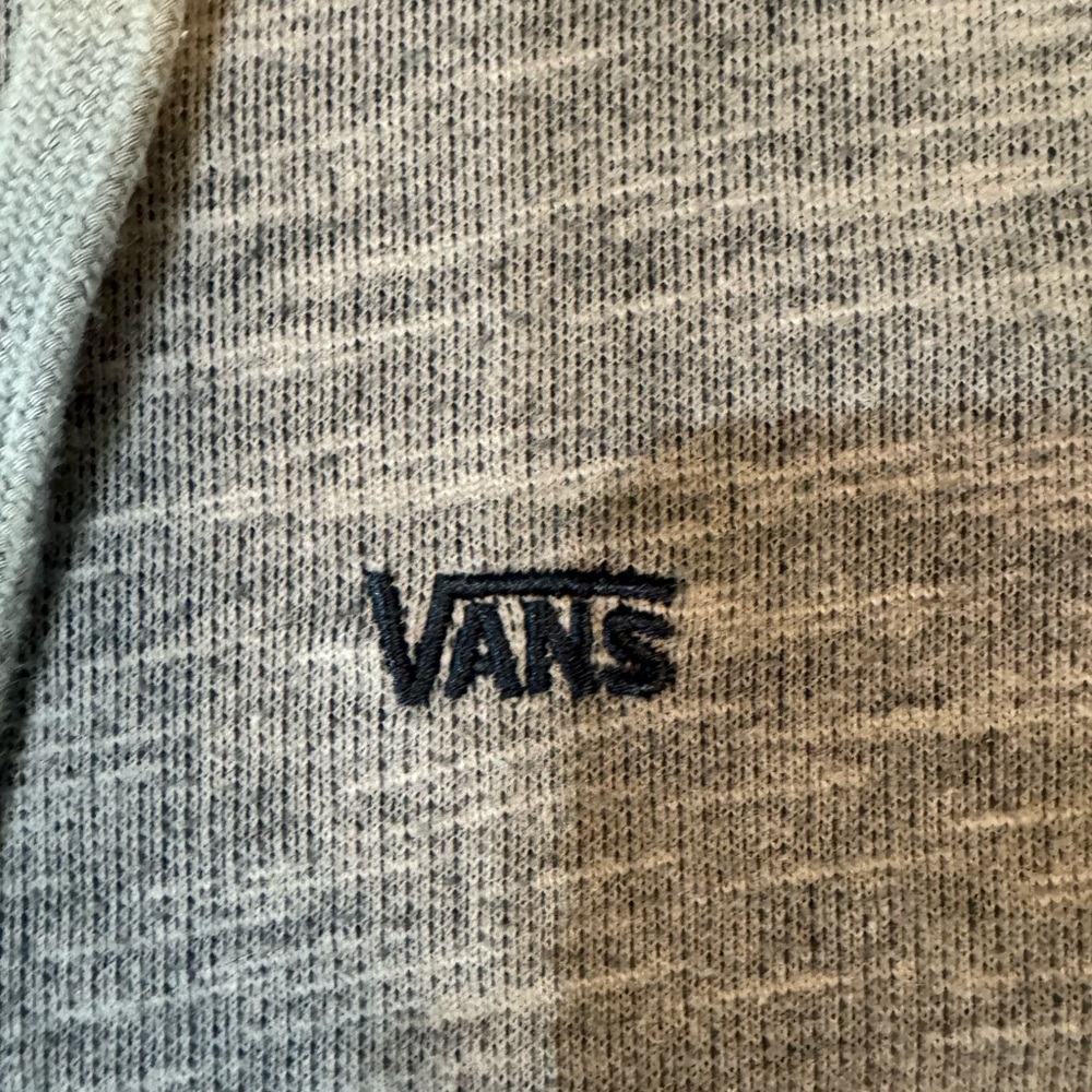 Vans Heather Gray Men's Hooded Sweater - Picture 9 of 11